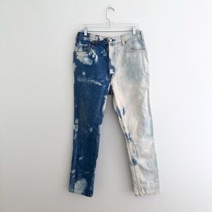 Vintage Levi’s 505 Bleach Tie-Dye Jean